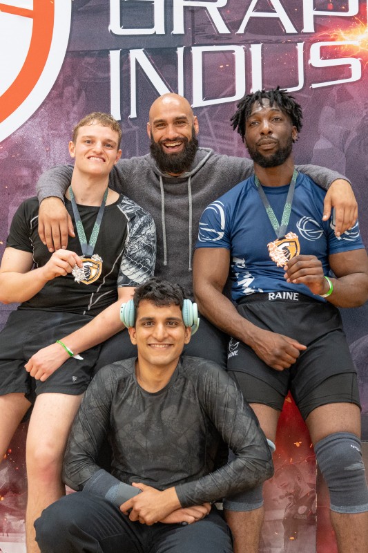 Southall grapplers together after competition