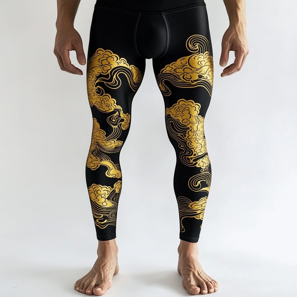 Original Southall Submission Grappling leggings design